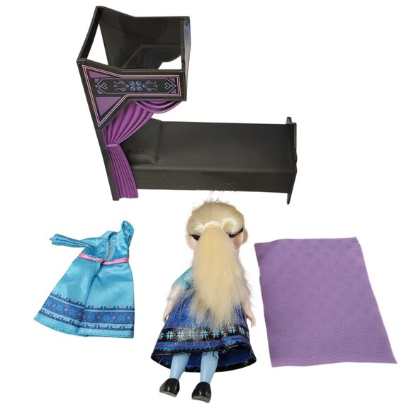 Disney Animators' Collection Frozen Anna Elsa Play Dolls Storage Cases 16 Pieces - Picture 4 of 13